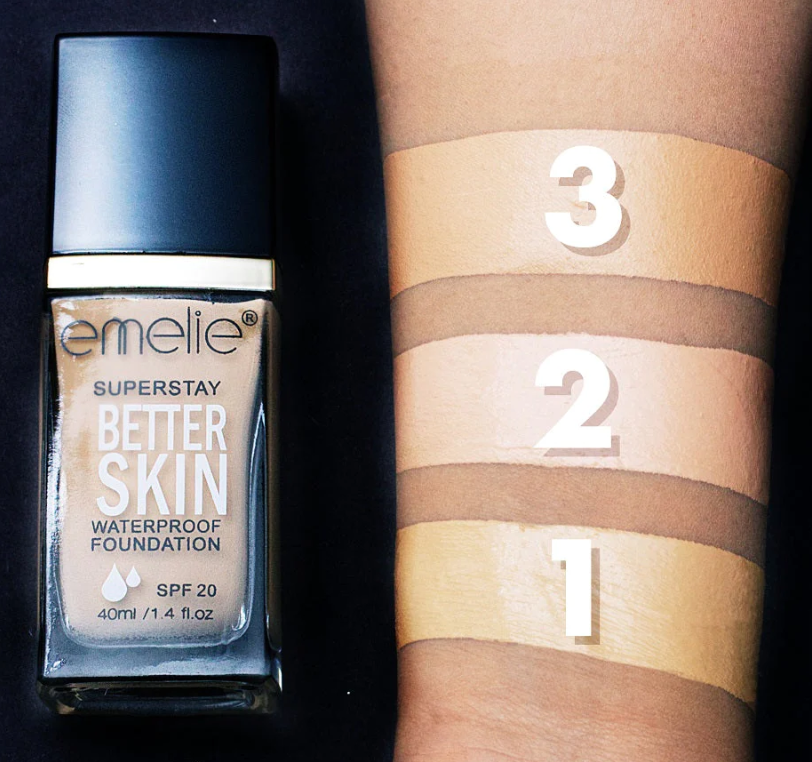 Emelie Better Skin Water Proof Foundation