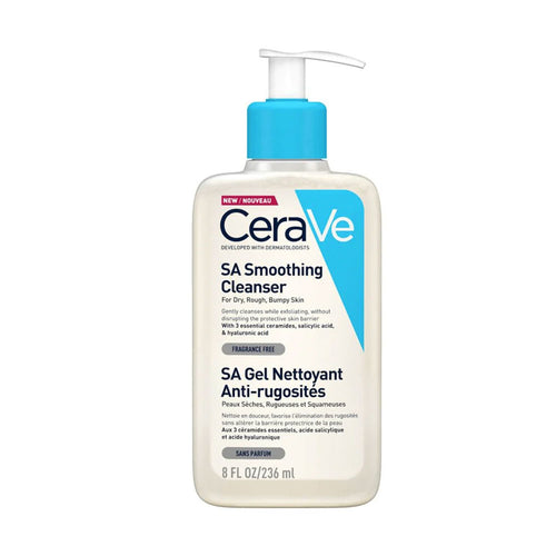 CeraVe SA Smoothing Cleanser For Dry, Rough & Bumpy Skin - 236ml