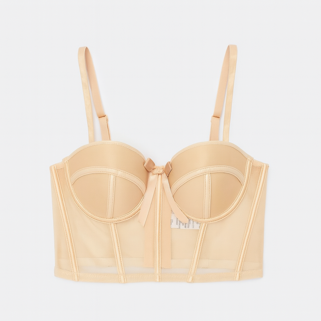Luxury Desires Ladies Half Cup Padded Push-Up Camisole Top 1001