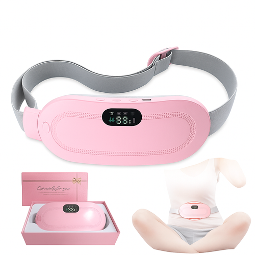 Period Cramp Relief Electric Heating Belt Massager | Luxury Desires