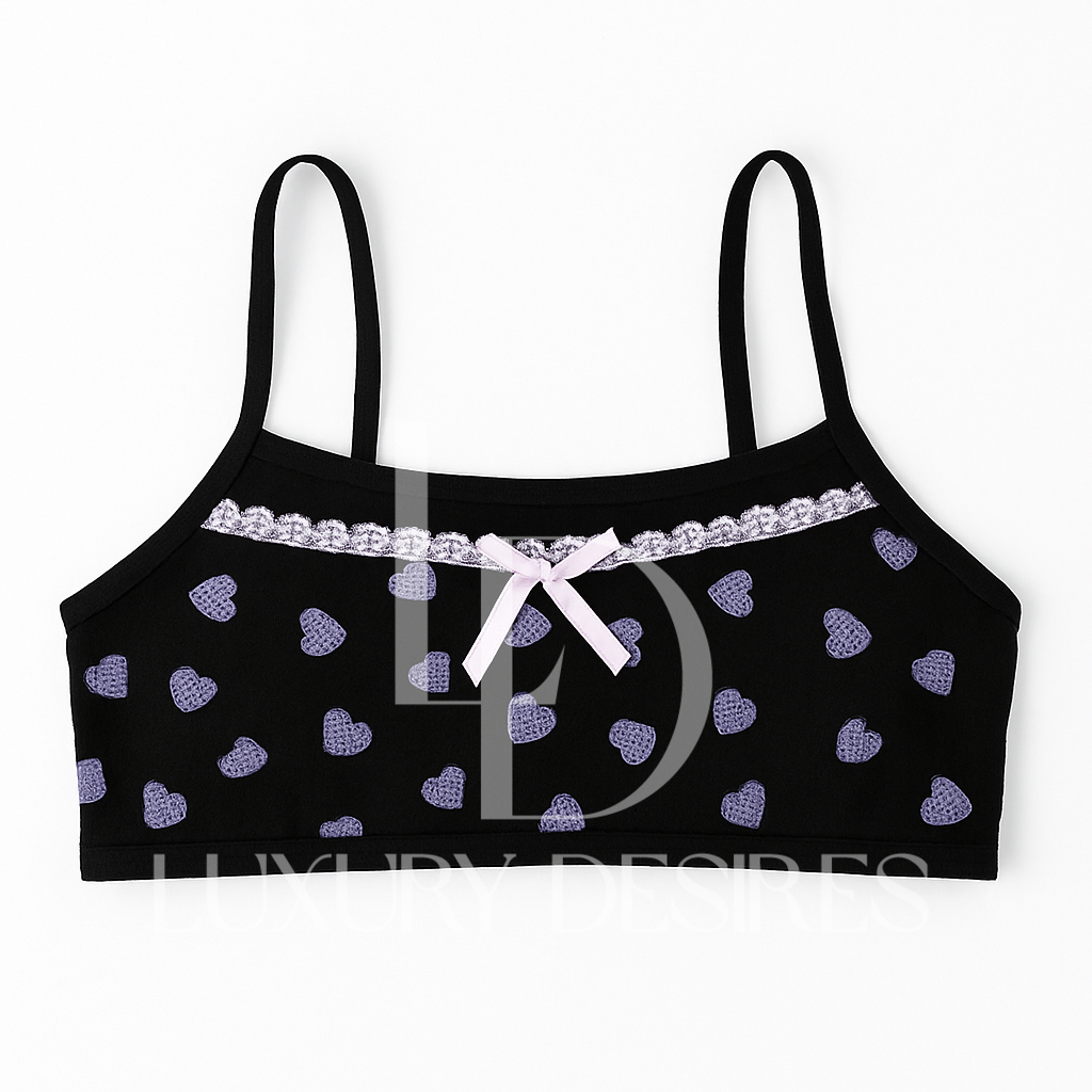 Pack of 3 Cotton Soft Padded Bra Vest for Girls - Luxurydesires