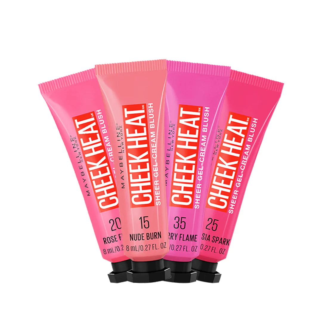 MAYBELLINE-Cheek Heat Gel Cream Blush