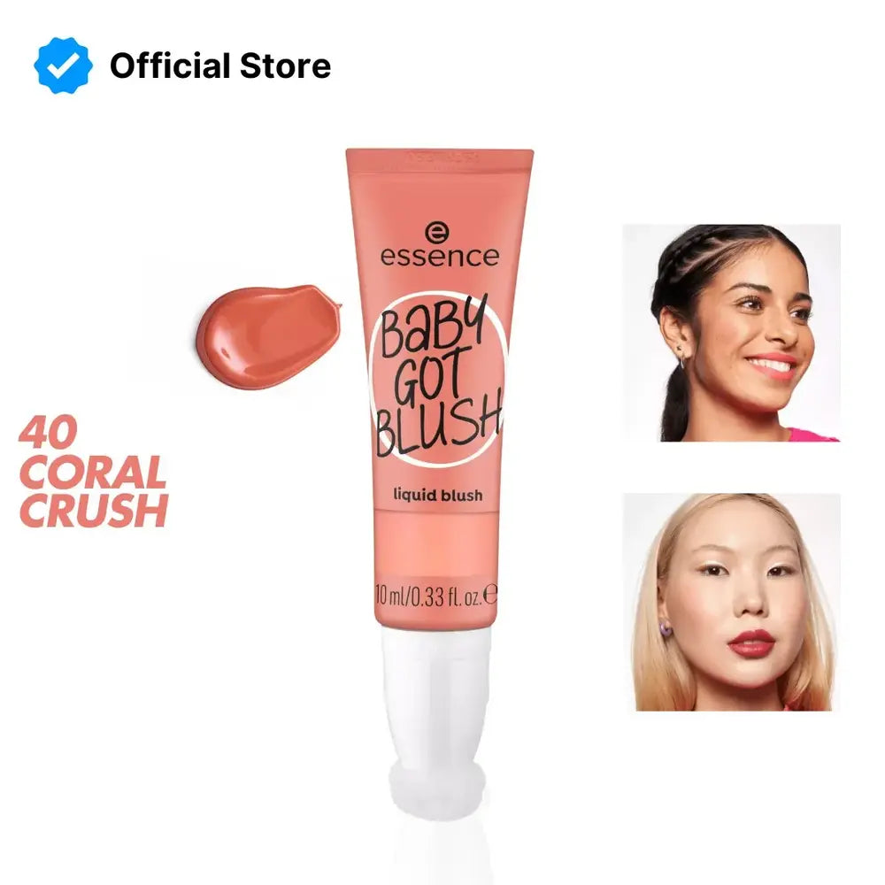 Essence BABY GOT BLUSH Liquid Blush - Coral Crush 40