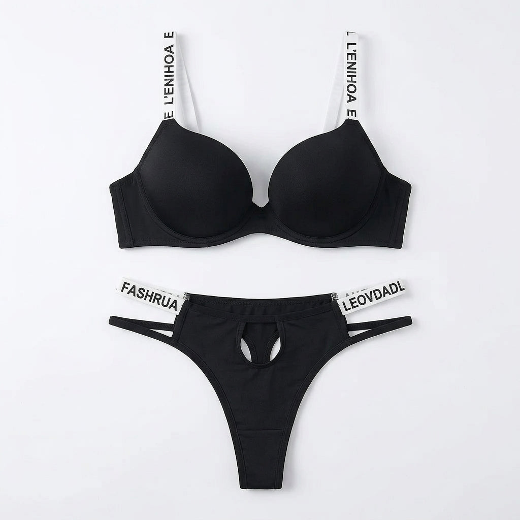Adjustable Straps Push Up Bra And Panty Set | Luxury Desires Luxury Desires