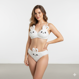 High Quality Anime Plush Bra & Panty Set | Luxury Desires