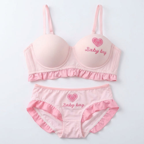 Baby Bay Pastel Ruffle Bra & Panty Set | Luxury Desires