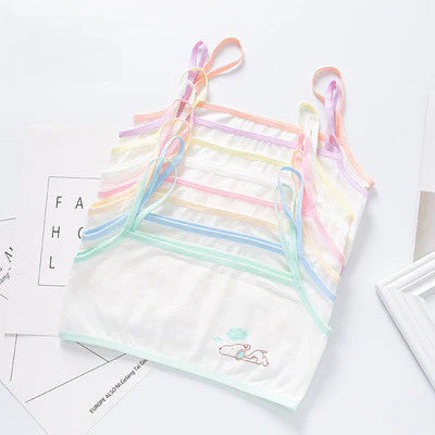 Teenage Cotton Bra Vest for Girls Pack of 3  – Luxury Desires