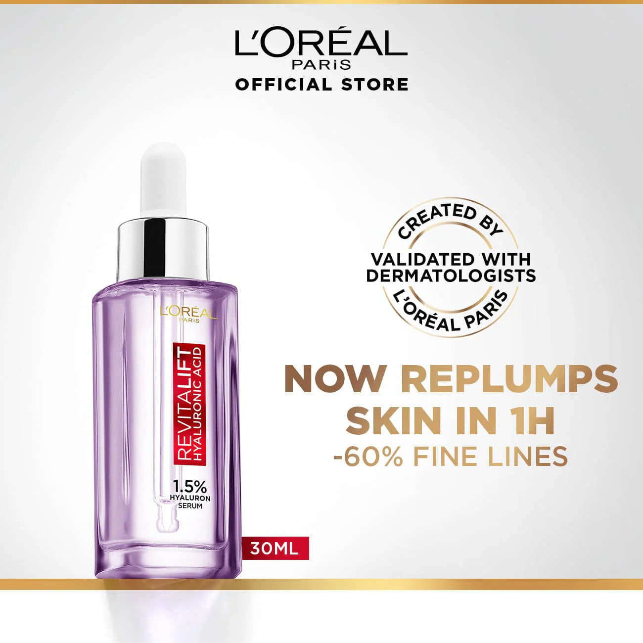 L'Oreal Revitalift Hyaluronic Acid 1.5% Serum - 30ml