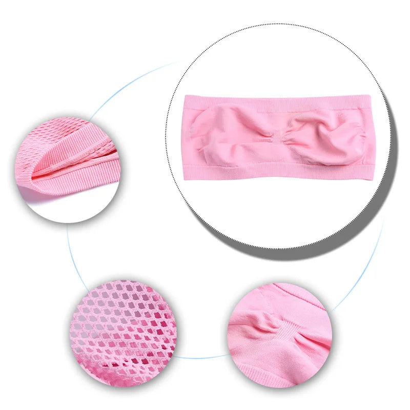 Pack Of 3 Non-Padded, Strapless & Invisible Sexy Bra