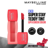 Maybelline Super Stay Teddy Tint - Long-Lasting Matte Lip Color