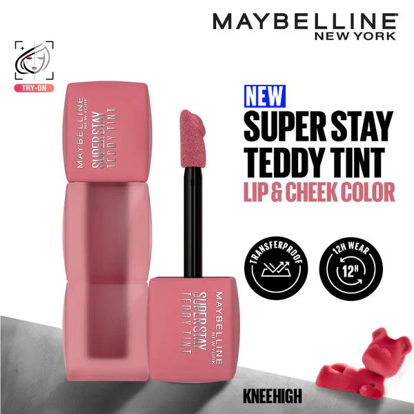 Maybelline Super Stay Teddy Tint - Long-Lasting Matte Lip Color