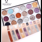 Miss Rose 18 Color Eyes Giltter Shadow