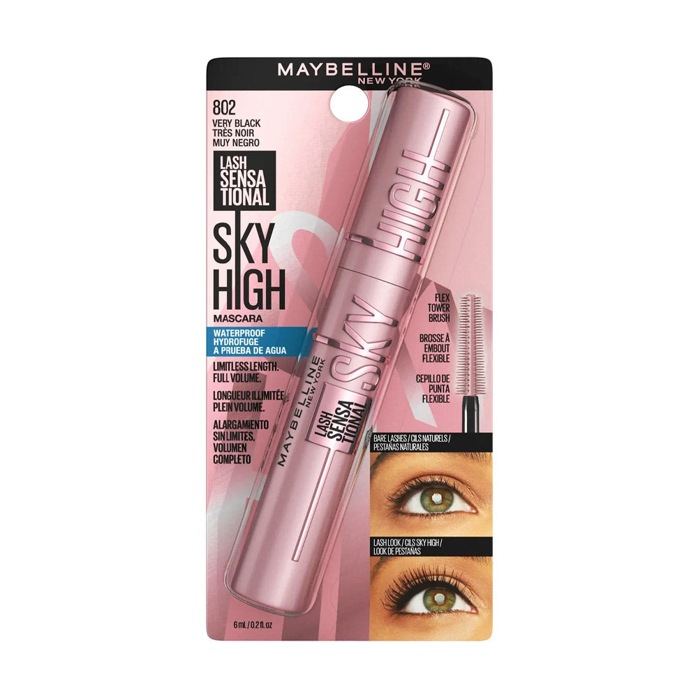 Maybelline Lash Sensational Sky High Waterproof Mascara Very Black