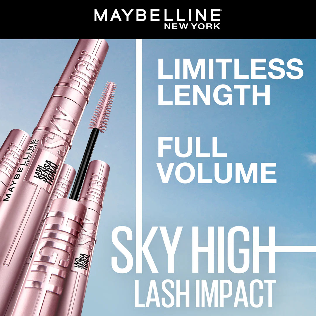 Maybelline Lash Sensational Sky High Waterproof Mascara Very Black