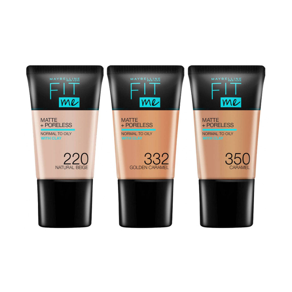 Maybelline New York Fit Me Matte & Poreless Foundation - 18ml