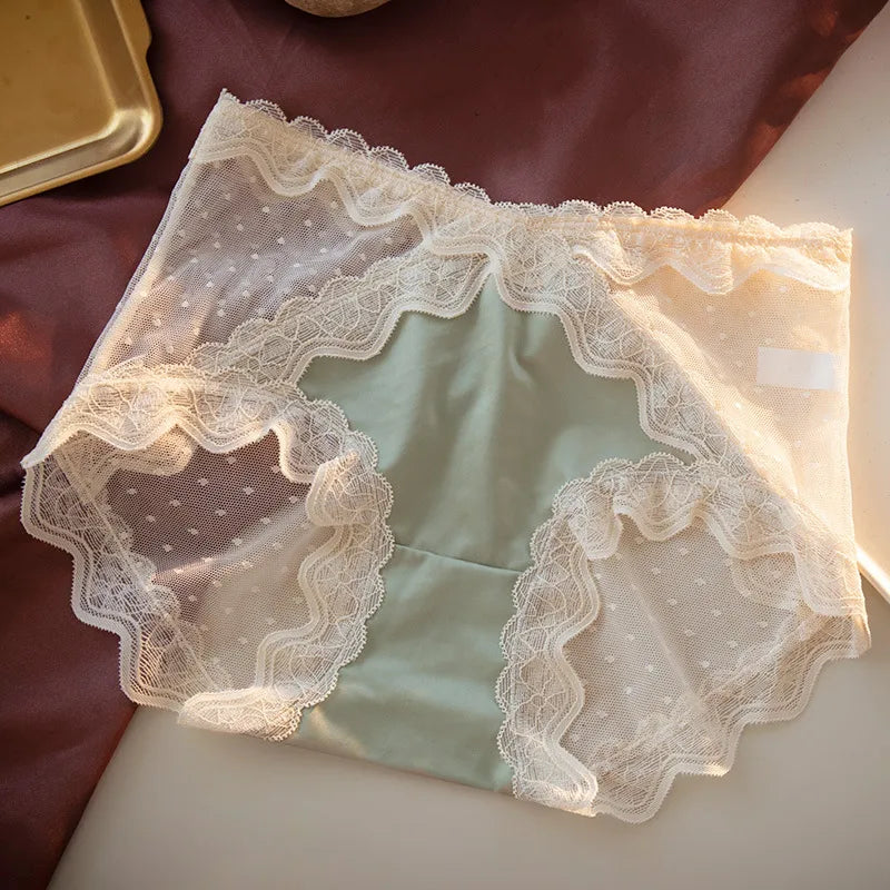 Meizhai Traceless Lace Silk Crotch (Pack of 3) Women’s Underwear | Luxury Desires