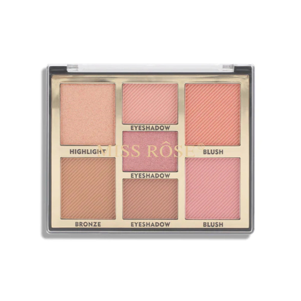 Miss Rose 7 Color Face Palette