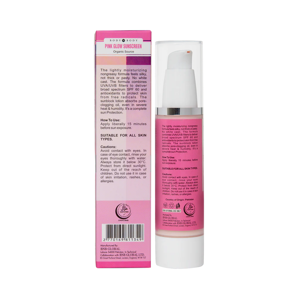 BNB Pink Glow Sun Screen Serum