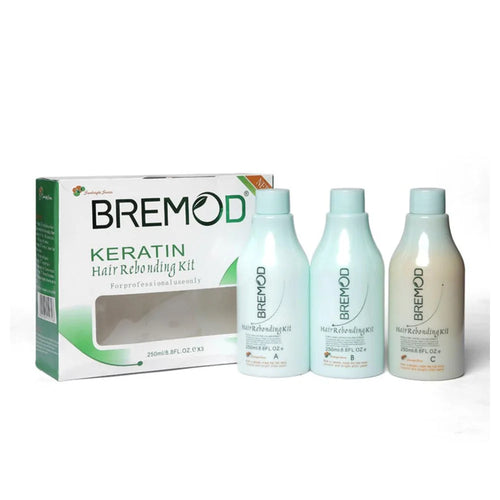 Bremod Keratin Hair Rebonding Kit 250ml