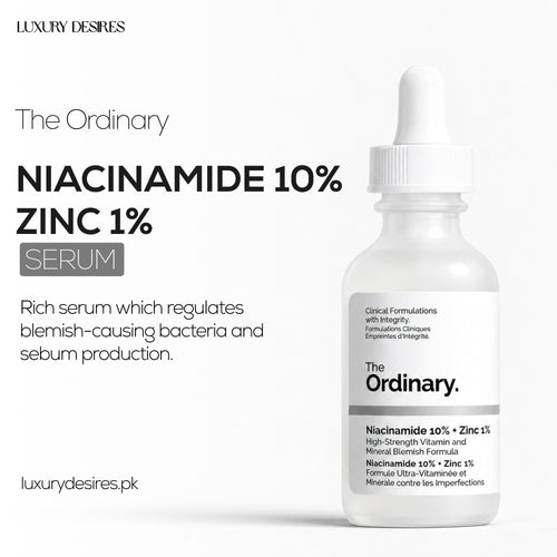 The Ordinary Niacinamide 10% + Zinc 1% Serum For All Skin Types