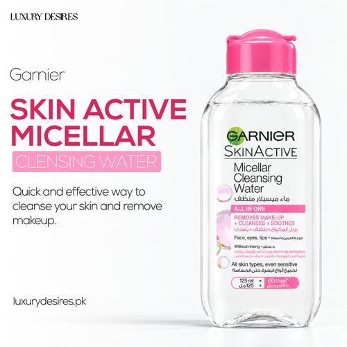 Garnier Skin Active Micellar Cleansing Water - 125 ML