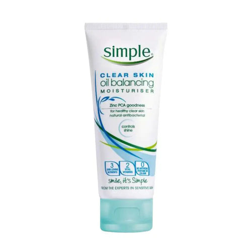 Simple Clear Skin Oil Balancing Moisturiser 75Ml | Shine-Free Hydration