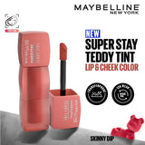 Maybelline Super Stay Teddy Tint - Long-Lasting Matte Lip Color