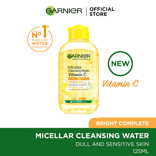 Garnier Micellar Vitamin C Cleansing Water 125ml