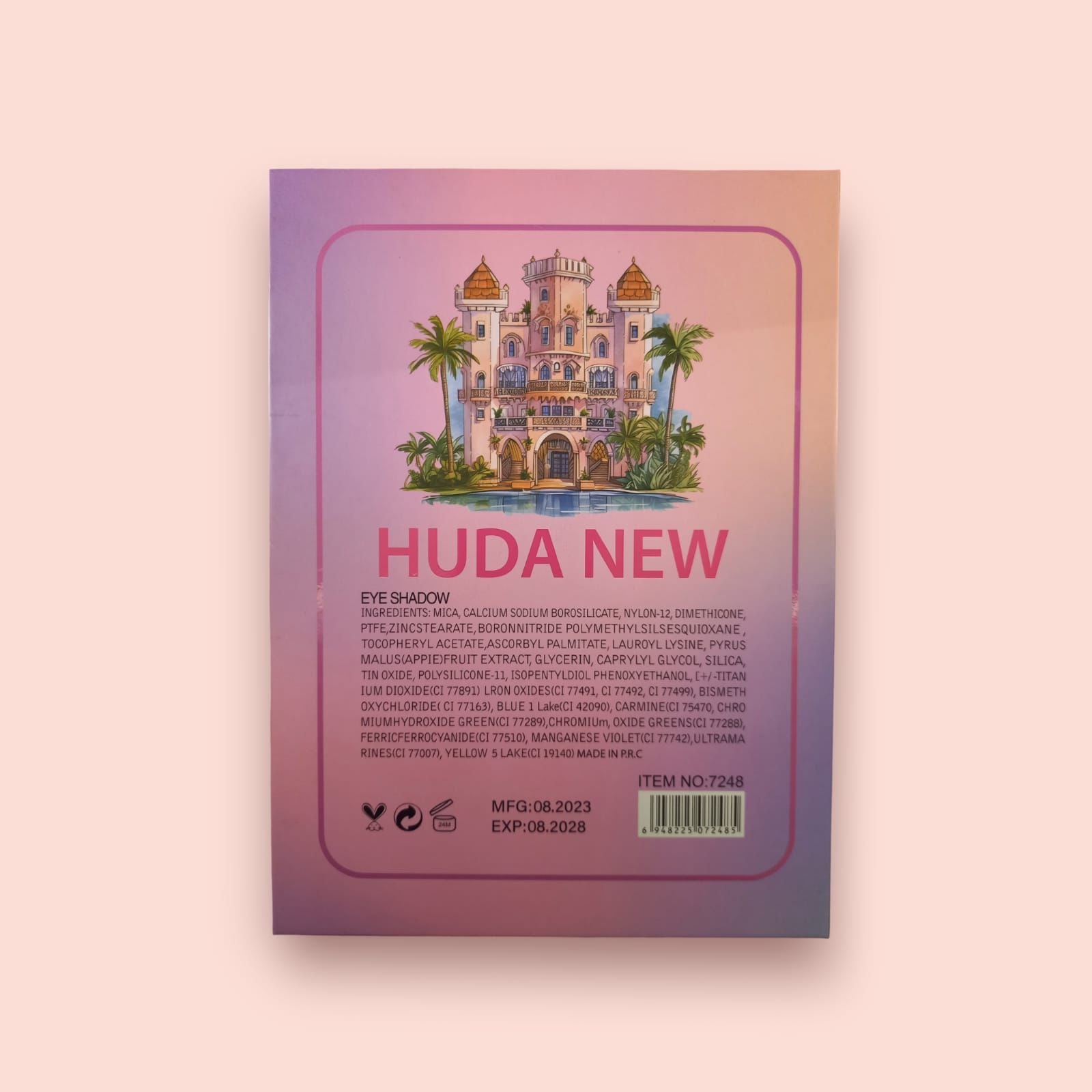 Huda New Eye Shadow Blusher Highlight Palette