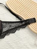 High-Quality Lace Embroidery Push-Up Bra Set | Luxury Desires