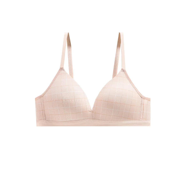 Luxury Desires Checkered Bra - Skin | High Quality & Comfortable