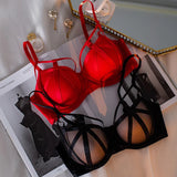 High Quality Bra Set in Black - Luxury Desires - Elegant & Comfortable