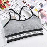 High Quality Sports Bra - Remind Yourself by Luxury Desires