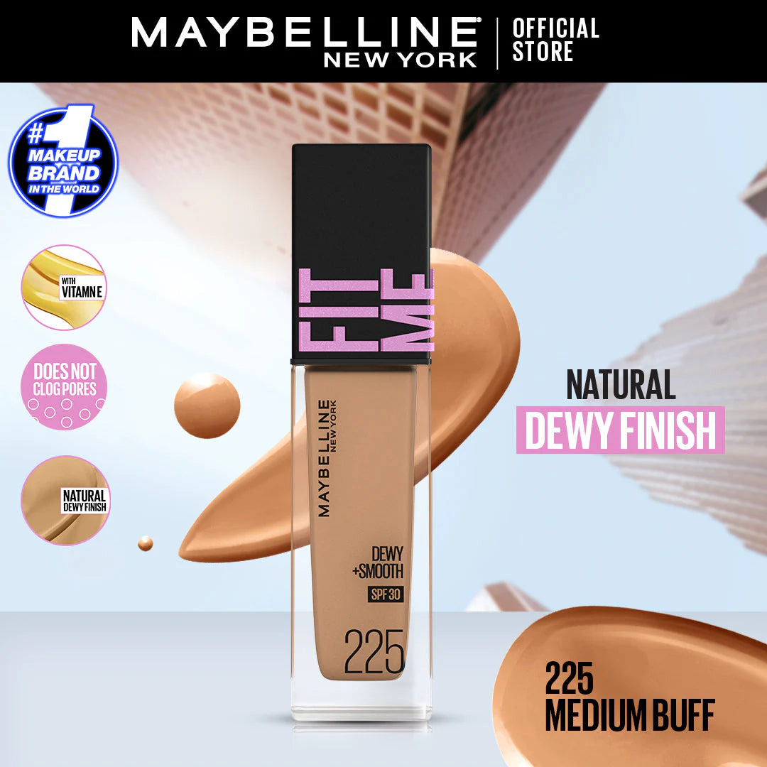 Maybelline New York Fit Me Dewy & Smooth Foundation 30 ML