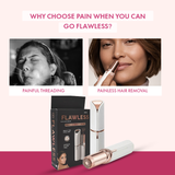 Flawless Facial Hair Remover Gold 18K Plated