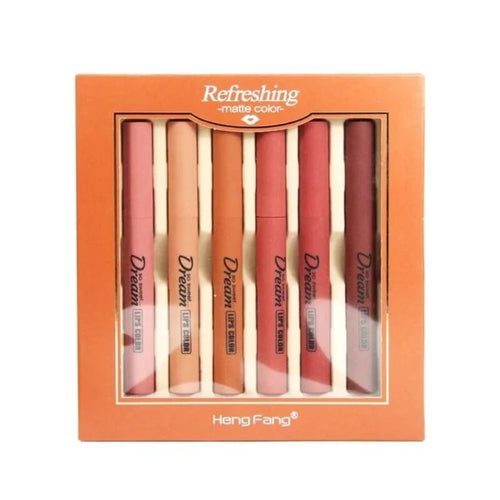 Heng Fang So Sweet Dream Lips Colours Matte 6PCS