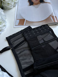 Luxury Desires Ladies Black Half Cup Padded Push-Up Camisole Top 1001