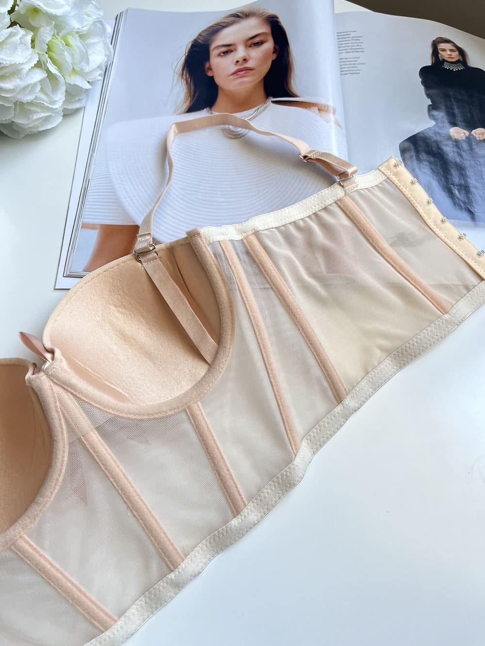 Luxury Desires Ladies Half Cup Padded Push-Up Camisole Top 1001