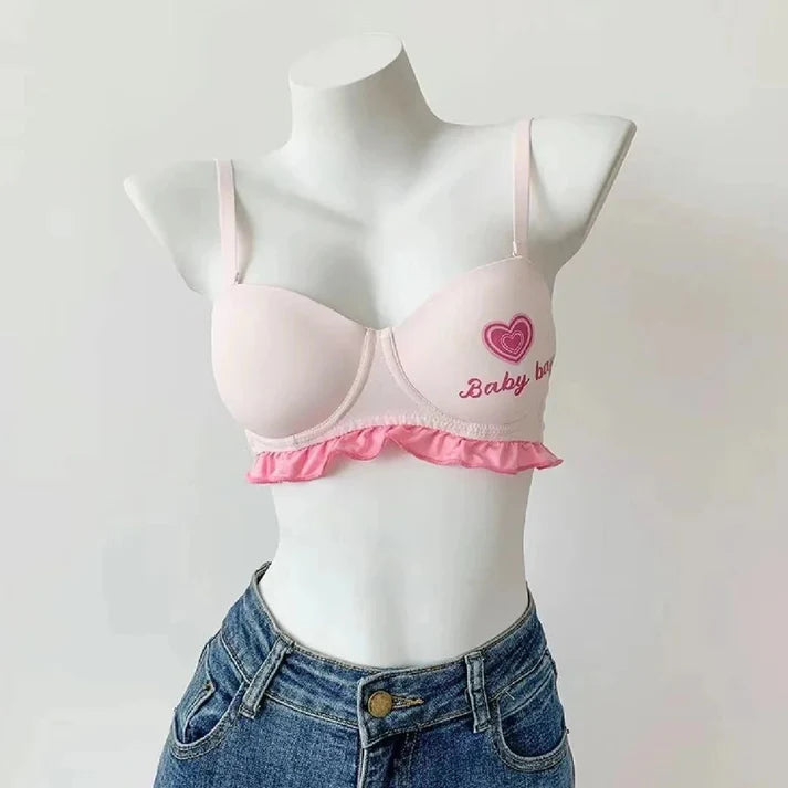 Baby Bay Pastel Ruffle Bra & Panty Set | Luxury Desires