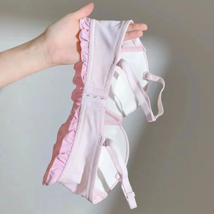 Baby Bay Pastel Ruffle Bra & Panty Set | Luxury Desires