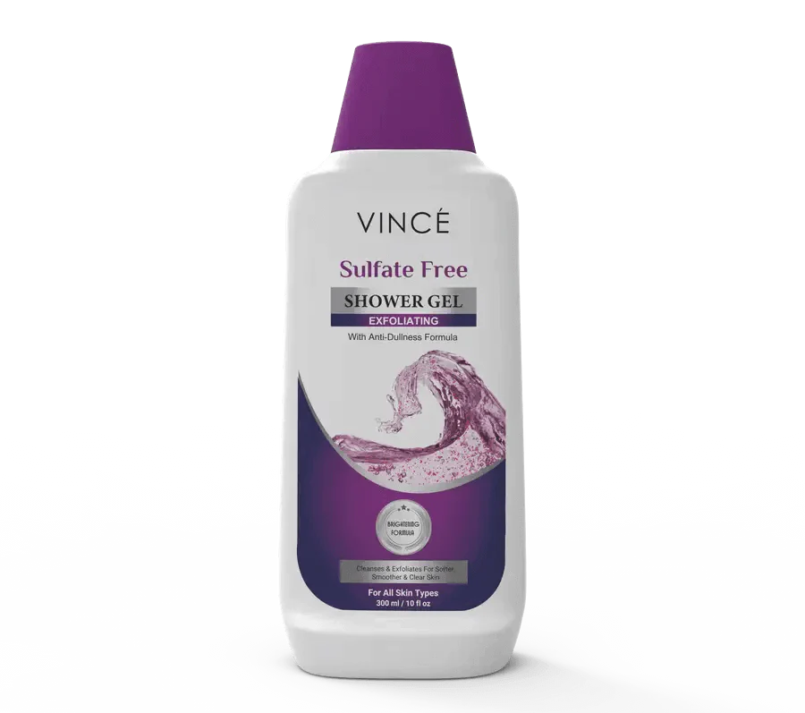 Exfoliating Shower Gel – Smooth & Refresh Your Skin - Vince Care