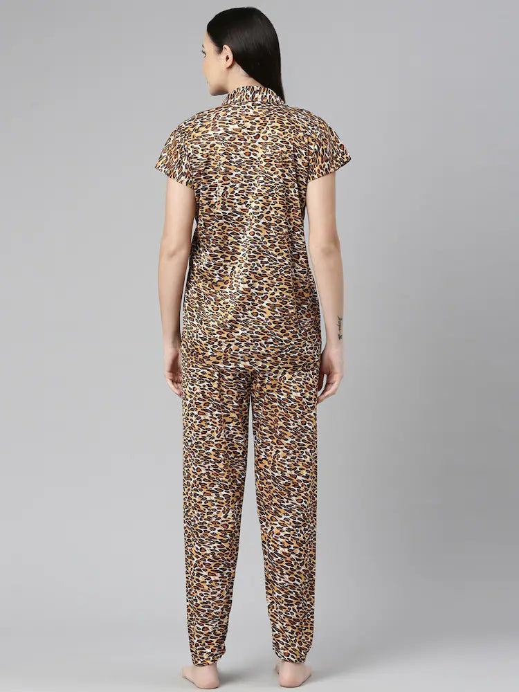 Cheetah Print Shirts & Pajamas Sets – Luxury Desires