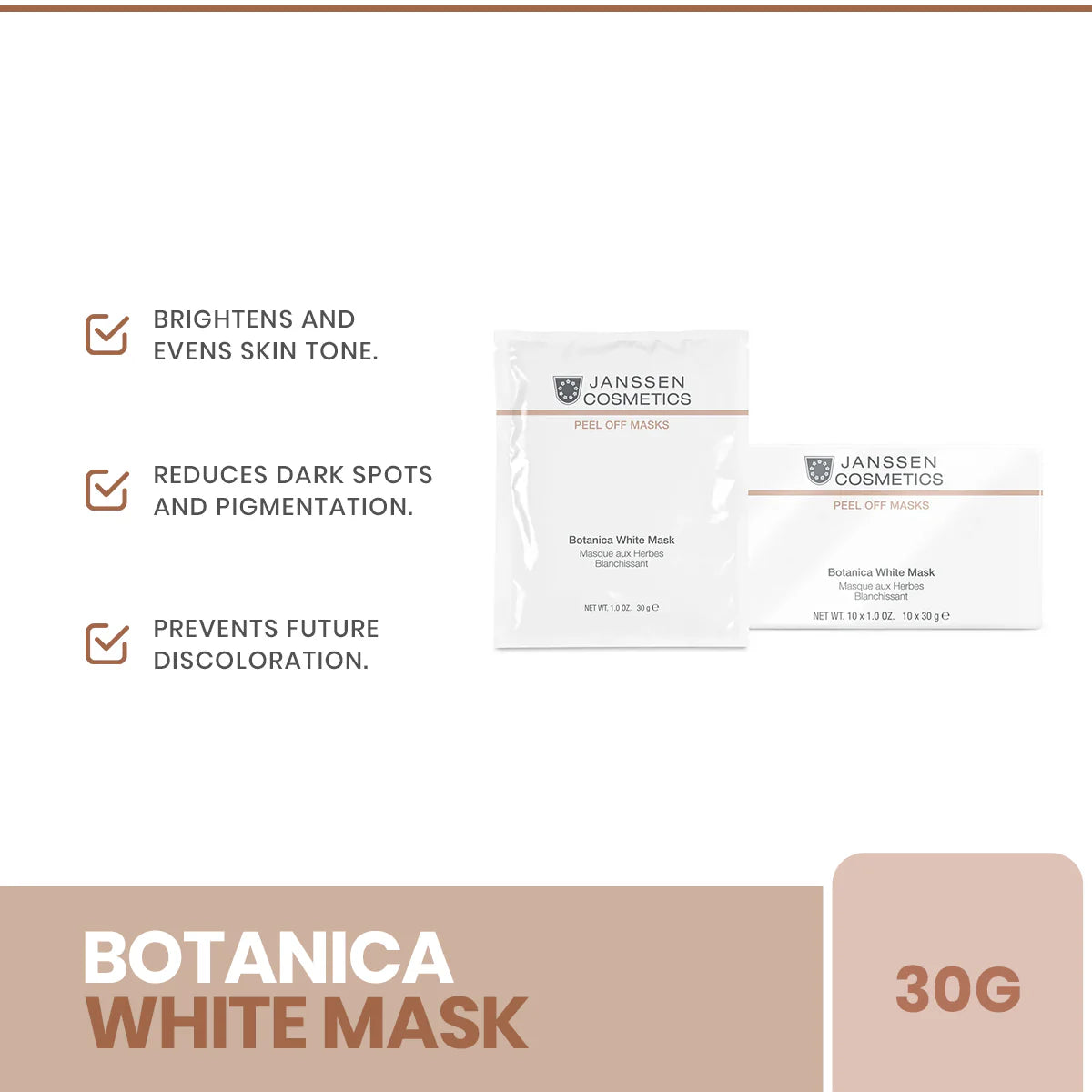 Janssen -Botanica White Mask 30 g
